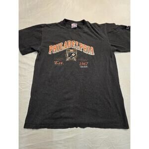 Philadelphia Flyers 1992 Trench Ultra Made USA Single Stitch Men's Size Large...